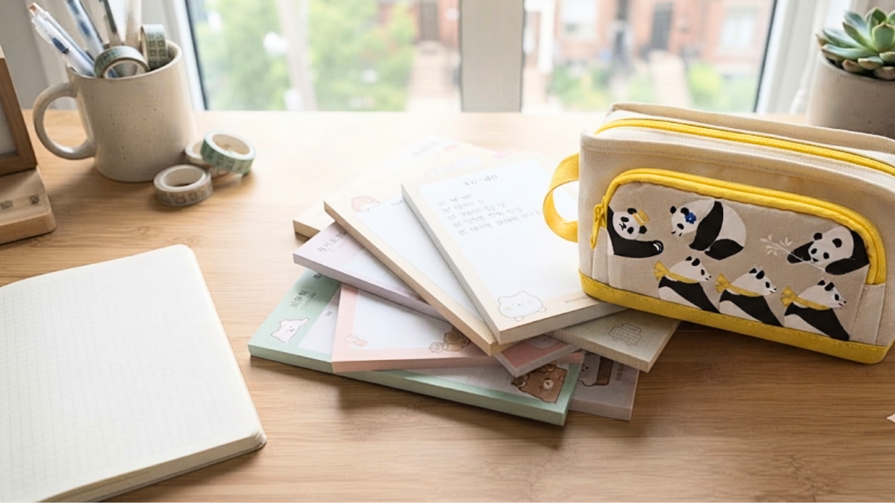 Aesthetic & Functional: Elevate Your Study Space with Cute Korean and Japanese Stationery in Toronto