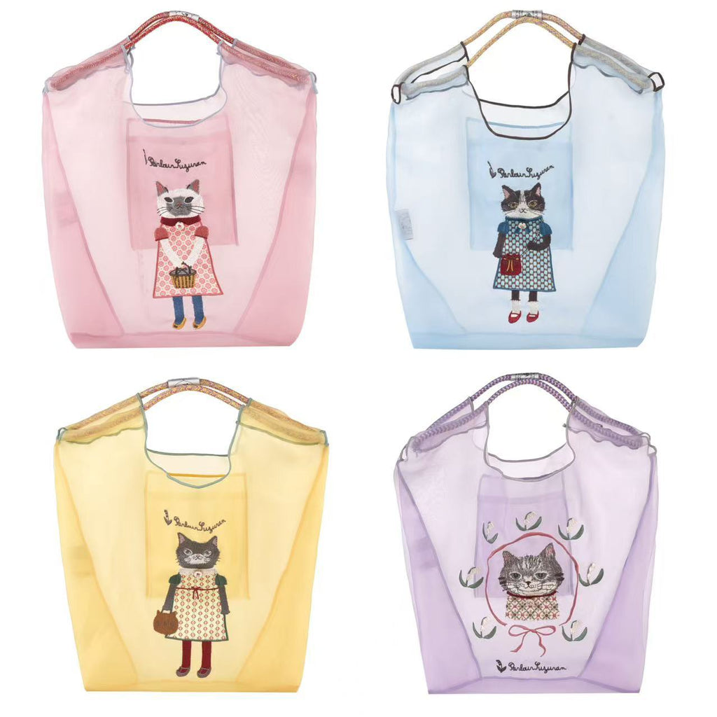 Japanese Style Lightweight Mesh Shopping Bag
