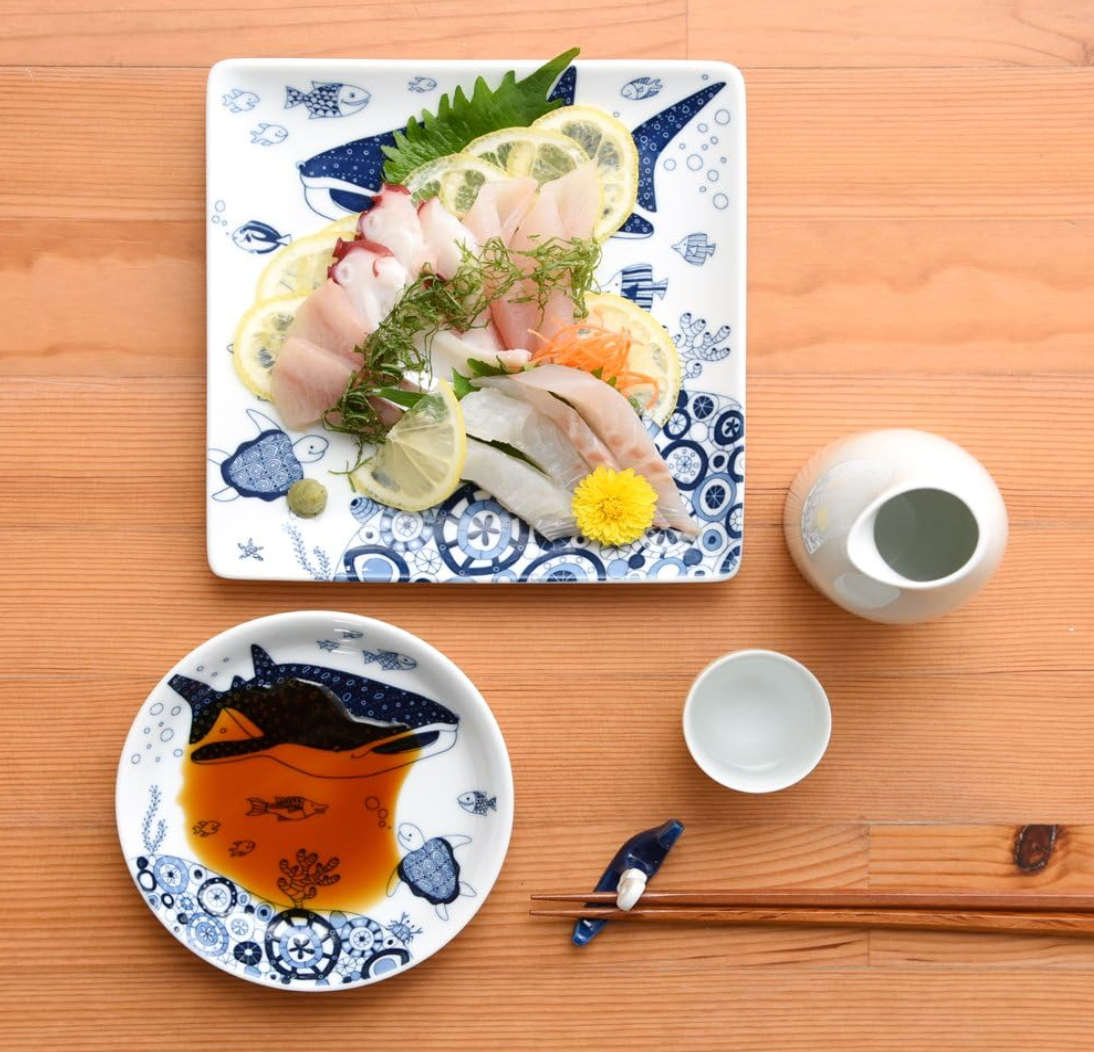Cocomarine Small Plate | Hasami Ware Japanese Ceramic-Manta