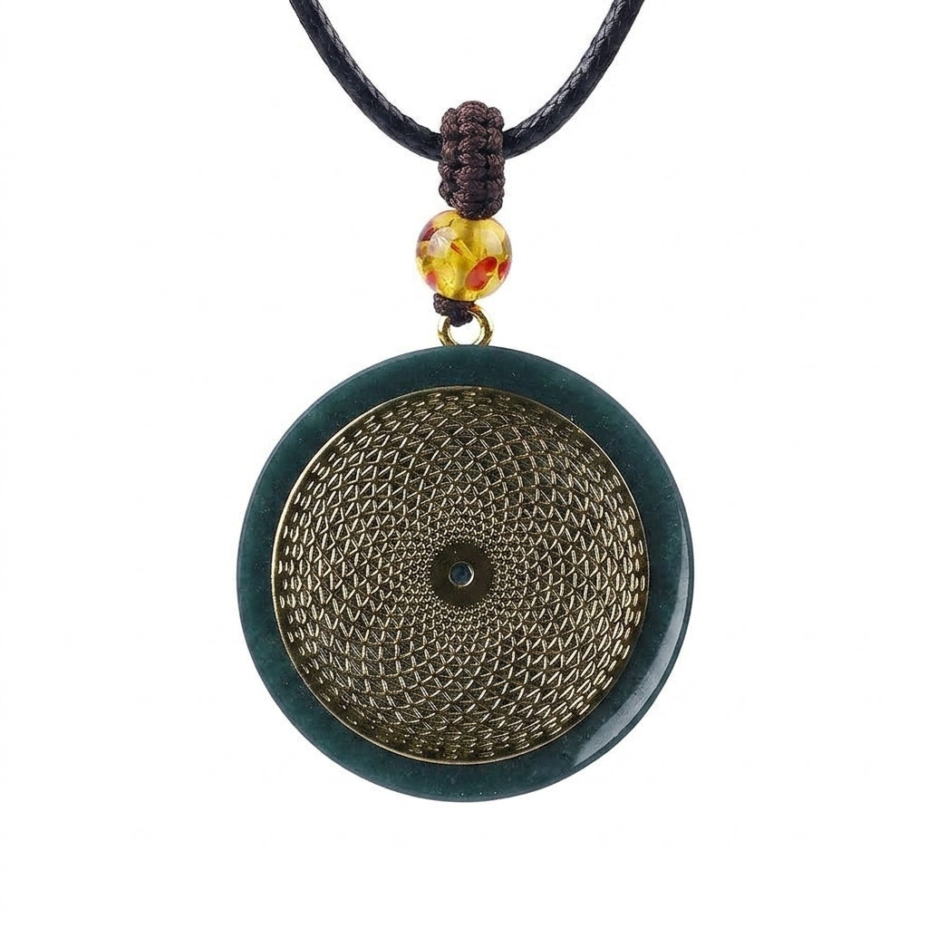 Magical Energy Talisman Pendant Necklace | Magnetic Energy Healing Necklace for Balance & Manifestation