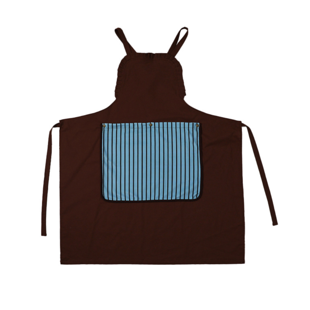 Waterproof Cotton Kitchen Apron with Hand Wipe