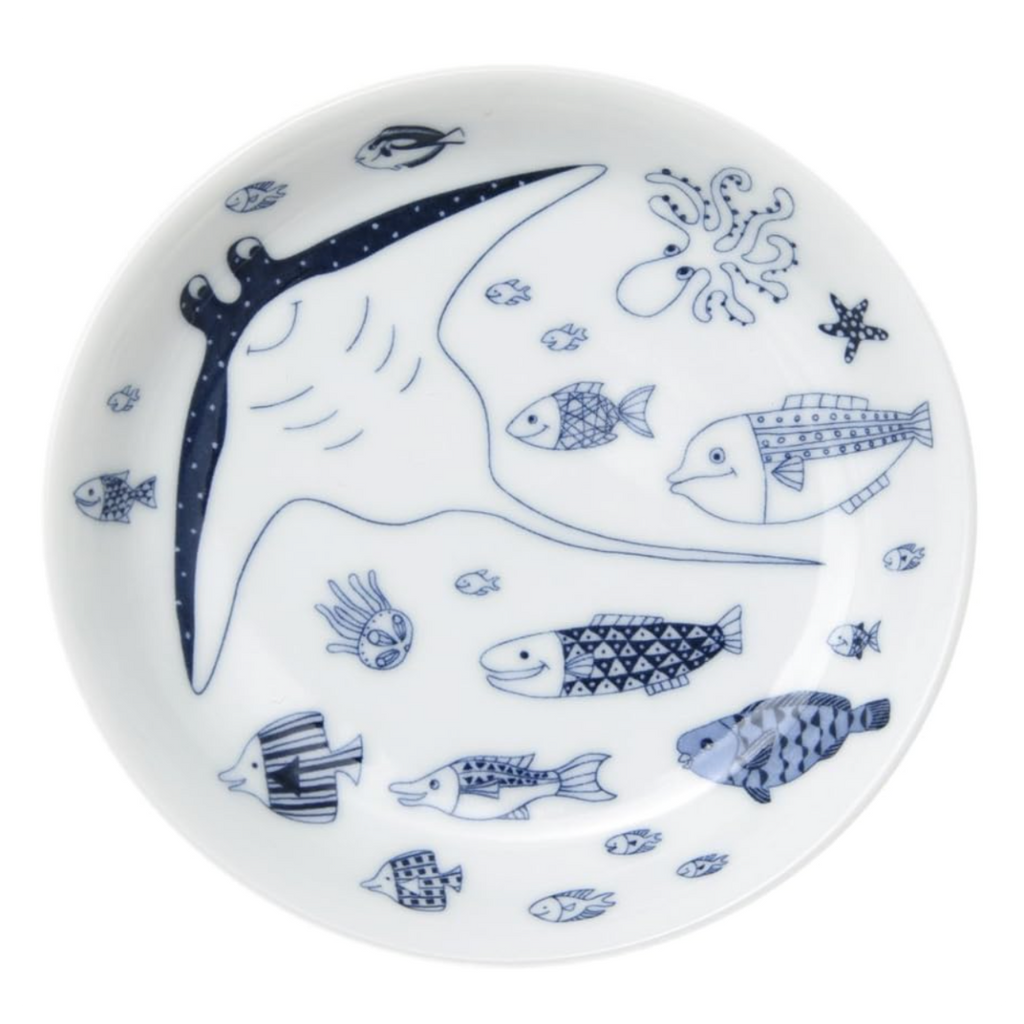 Cocomarine Small Plate | Hasami Ware Japanese Ceramic-Manta