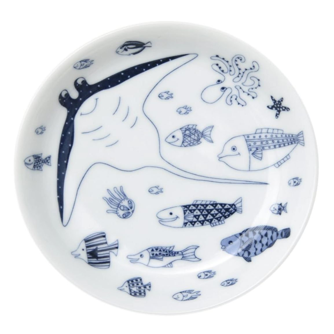 Cocomarine Small Plate | Hasami Ware Japanese Ceramic-Manta