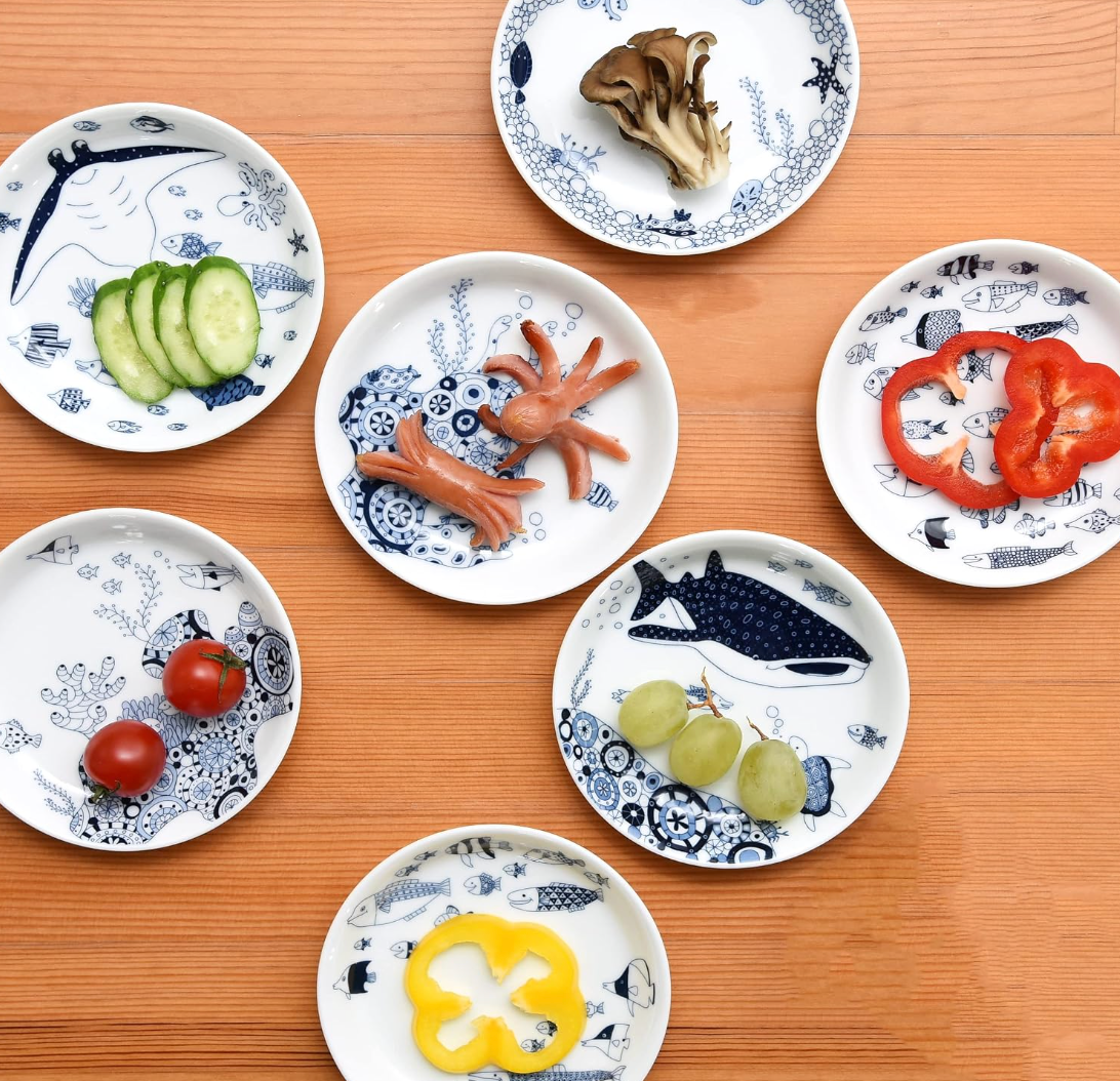Cocomarine Small Plate | Hasami Ware Japanese Ceramic-Manta