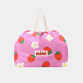 Strawberry Pink Lunch Bag | Cute & Portable Cooler Bag