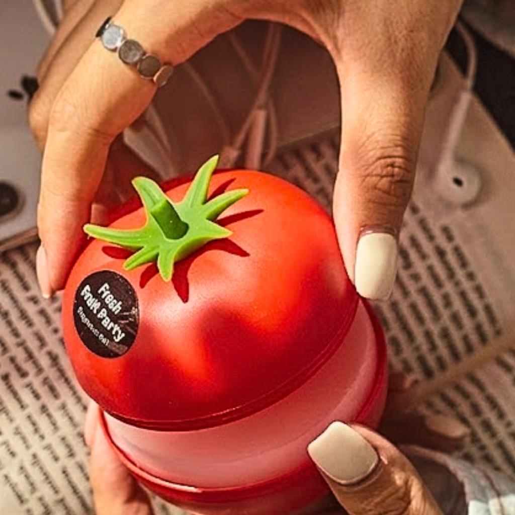 Tomato Shaped Solid Gel Fragrance Aromatherapy Air Freshener